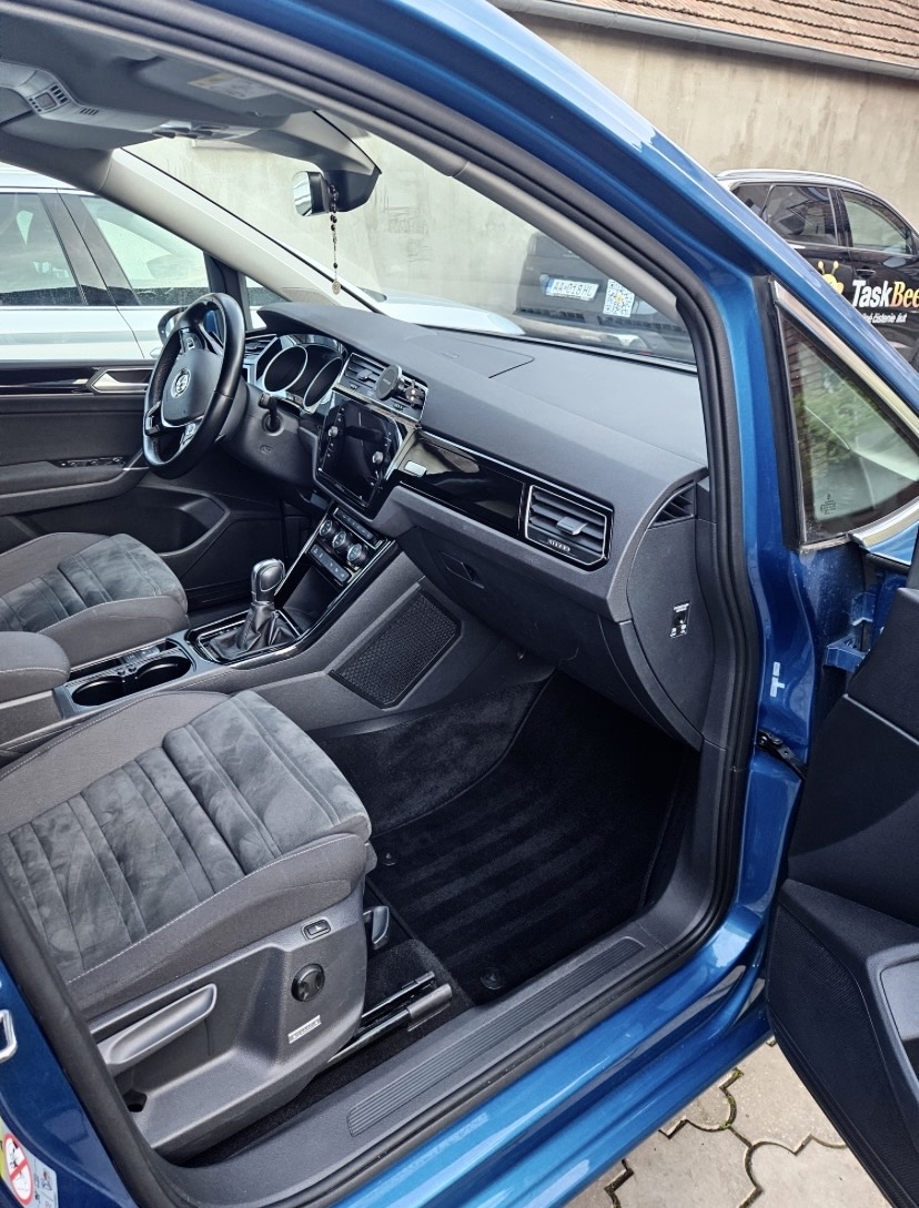VW Touran – interiér po tepovaní | EverClean Trnava